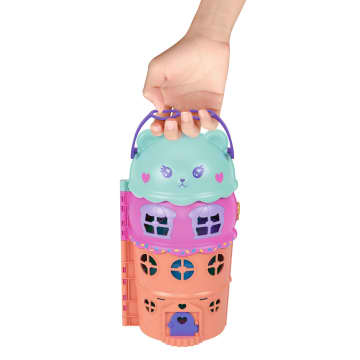 Polly Pocket Lodowy deser – Domek do zabawy Zestaw, 2 mikro lalki i akcesoria Zabawka 4+ - Image 4 of 7