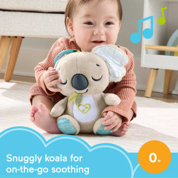 Fisher-Price On-The-Go Koala Soother Toy, Plush Portable Sound Machine For Newborns - Image 2 of 6