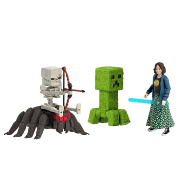Minecraft Coffret Rencontres À La Surface 4 Figurines Et 3 Accessoires - Image 6 of 6