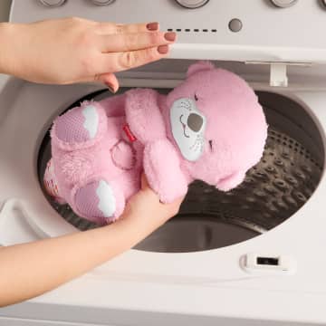 Fisher-Price Schlummer-Otter, Pinkes Plüschspielzeug Für Babys, Spieluhr Mit Atembewegungen - Image 5 of 6