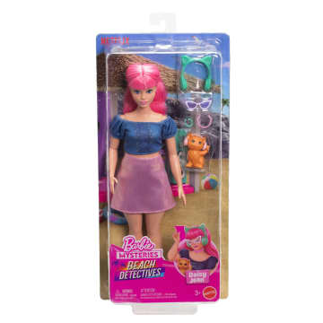 Barbie Plażowi Detektywi Daisy Lalka i akcesoria Zestaw Zabawka filmowa 3+ - Image 6 of 6
