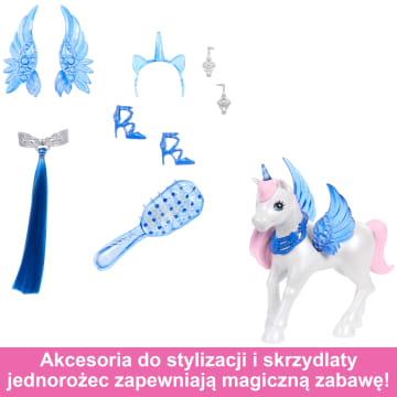 Barbie Sapphire Skrzydlaty jednorożec Lalka 65 rocznica - Image 5 of 6