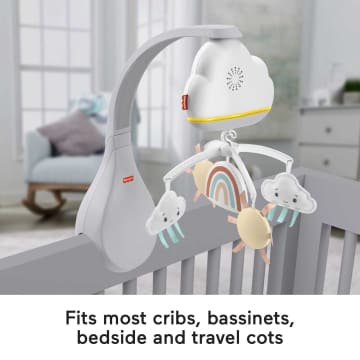 Fisher-Price® Rainbow Showers Bassinet To Bedside Mobile