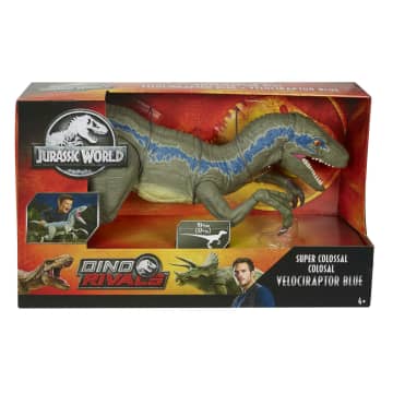 Jurassic World – Super Colossal Vélociraptor Blue
