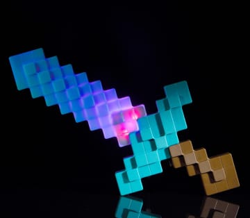 Minecraft-Épée Enchantée En Diamant-Jouet Avec Lumières Et Sons