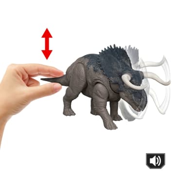 Jurassic World Nasutoceratops Figurine De Dinosaure Articulée Inspirée Du Film 