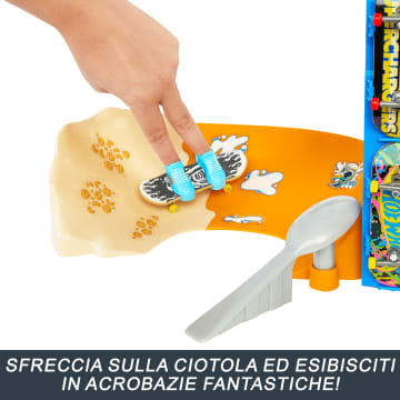 Hot Wheels Skate Ciotola Per Cereali Da Skate Di Tony Hawk Con 1 Tavola Esclusiva E Un Paio Di Scarpine Da Skate