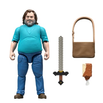Minecraft Steve Actionfigur Und Zubehör, 10 Cm Großes Spielset, Inspiriert Von „Ein Minecraft Film“