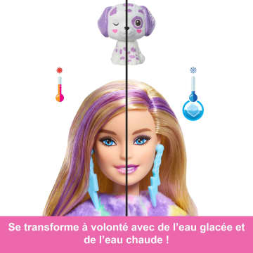 Barbie Cutie Reveal-Poupée Dalmatien Rêve Coloré Avec 10 Surprises