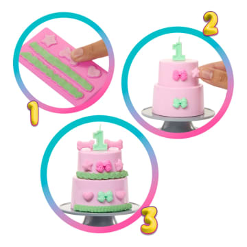 Barbie Uitpakparty Dierenverjaardag Serie, Poppen En Accessoires, Set Glinsterende Harten Met 10 Verrassingen
