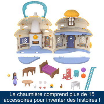 Disney - Coffret Maison D’Asha Du Royaume De Rosas - Maison De Poupée - 3 Ans Et + - Image 4 of 6