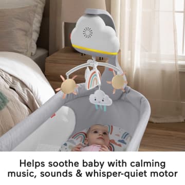 Fisher-Price® Rainbow Showers Bassinet To Bedside Mobile - Image 4 of 6