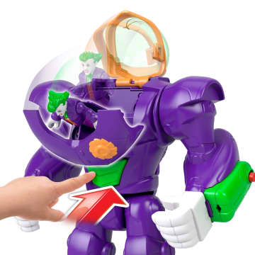 Fisher-Price Imaginext DC Super Friends The Joker Hammer Mech With Launcher, Action Figure & More - Image 4 of 6