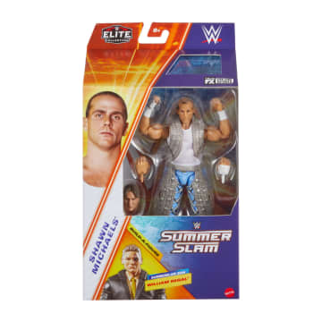 WWE Elite Collection Premium Live Event Shawn Michaels Action Figure Set, Summerslam Collectible