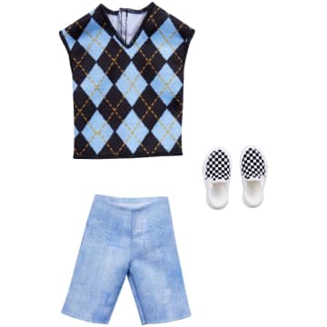 Set Di Abiti Barbie Per La Bambola Ken Con 1 Outfit E 1 Accessorio