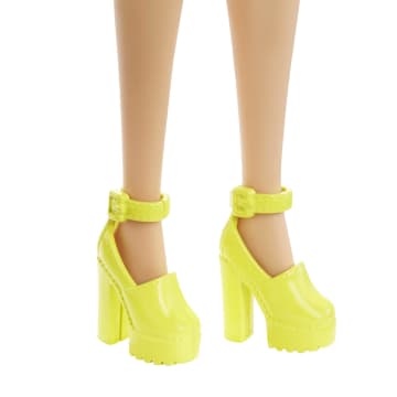 Barbie-Puppe Mit Zahnspange Und Regenbogenkleid, Barbie Fashionistas