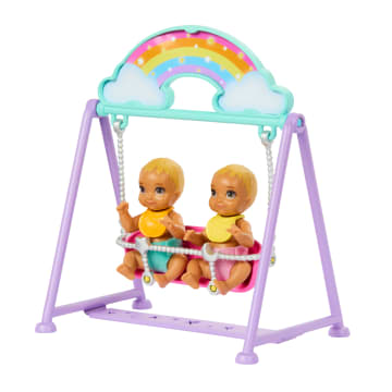 Barbie-La Chambre Des Jumeaux-Coffret Skipper, Bébés Et Accessoires - Imagen 3 de 6