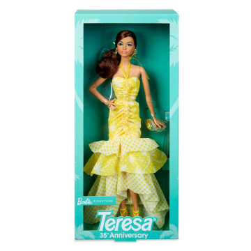 Barbie-Poupée Teresa 35Ème Anniversaire-Poupée À Collectionner - Image 9 of 11