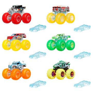 Hot Wheels-Monster Trucks Power Smashers-Assortiment Échelle 1/64