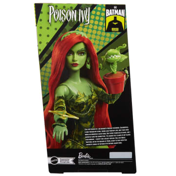 Barbie Poupée  Signature Poison Ivy Collector avec Corps Posable, Tenue Iconique, & Accessoires, DC Batman 85ème anniversaire