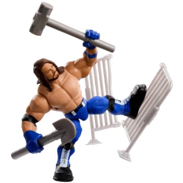 WWE Güçlü Güreşçiler aksiyon figürleri ve aksesuarlar, hareketli 8