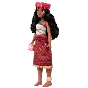 Disney Moana 2 Singing Adventure Moana Doll & Accessories, Sings “We’re Back” in English