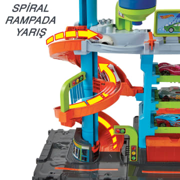 Hot Wheels Mega Araba Yıkama Kulesi - Image 3 of 8