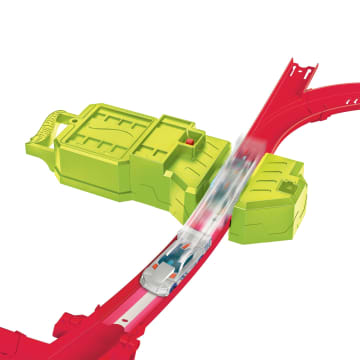 Hot Wheels Neon Yarışlar Çoklu Yarış Heyecanı Pist Seti, 1 Adet Hot Wheels Araba