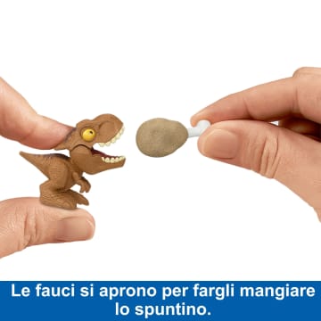 Jurassic World Crushivores, Mini Dinosauro Con Tantissime Sorprese