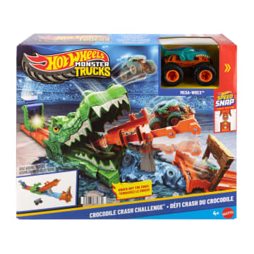 HOT WHEELS Monster Trucks Timsahı Devir Oyun Seti | Mattel