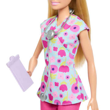 Barbie Métiers – Coffret Barbie Pédiatre | Mattel