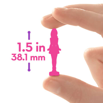 Barbie - Poupées Mini Barbieland - Assortiment Fashionistas De 3,8 Cm