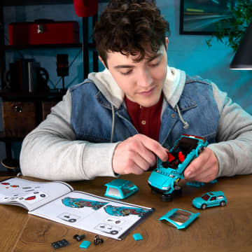 Mattel Brick Shop Hot Wheels Custom '90 Honda Civic EF yapı