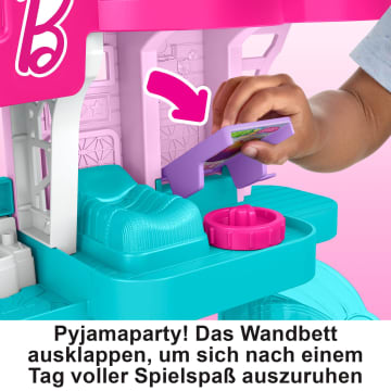 Fisher-Price Little People Barbie Strandhaus Kleinkinder-Spielset Mit Figuren Und Zubehör - Image 4 of 6