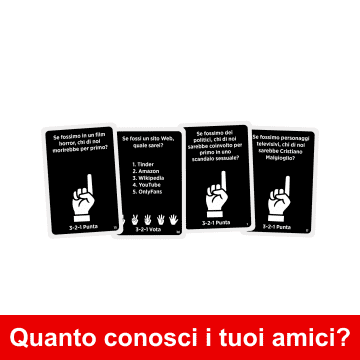 Ma Se Fossi..., gioco per adulti con domande irriverenti per serate divertenti tra amici