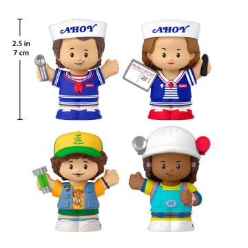Little People Collector Stranger Things: Scoops Troop Special Edition Set, 4 Figures