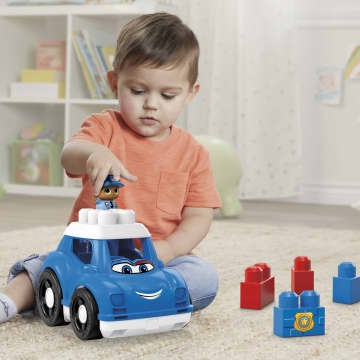 MEGA BLOKS First Builders Lil' Vehicles Collection Toy Building Blocks For Toddlers