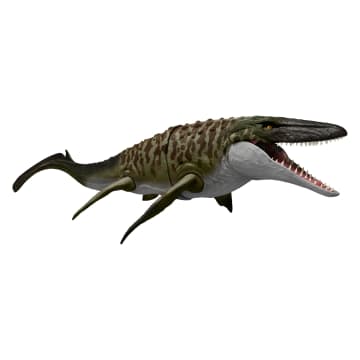 Jurassic World Bite ‘n Blast Mozazaur Atak paszczą Dinozaur z funkcją mała figurka Zestaw Zabawka