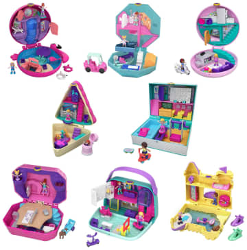 Polly Pocket - Assortiment Coffret Mini-Univers - Coffret Mini Figurines - 4 Ans Et +