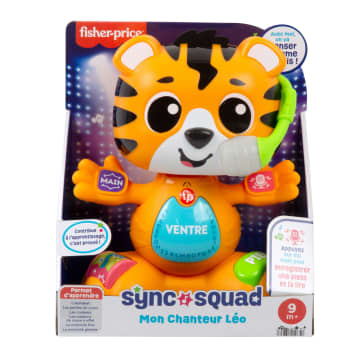 Fisher-Price - Sync Squad Tigre Parties Du Corps - Mon Chanteur Leo