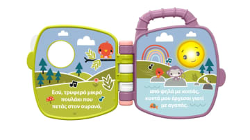 Fisher-Price Μουσικό Βιβλιαράκι Για Μωρά Και Νήπια Με Φωτάκια Και Ήχους, Ελληνική Έκδοση