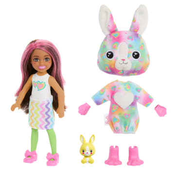 Muñeca Pequeña Chelsea Y Accesorios De La Colección Sueños De Colores De Barbie Cutie Reveal (Estilos Pueden Variar)