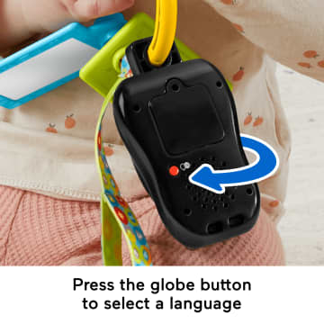 Fisher-Price Laugh & Learn Play & Go Activity Keys Baby & Toddler Musical Learning Toy, Multilanguage Version - Image 3 of 6