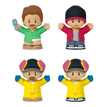 Little People Collector Breaking Bad Τηλεοπτική Σειρά Σετ Ειδικής Έκδοσης Για Ενήλικες Και Φαν, 4 Φιγούρες