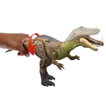 Jurassic World Gigantic Trackers Suchomimus Dinosaurierfigur, Große Spezies Mit Angriff, Chaostheorie