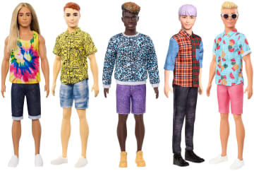 Barbie - Ken Fashionistas (Modèle Aléatoire) - Poupée Mannequin - 3 Ans Et +