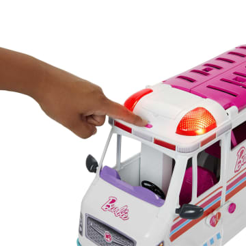 Barbie Oyuncakları, Dönüşen Ambulans Ve Klinik Oyun Seti, 20'Den Fazla Aksesuar, Barbie'nin Yeni Ambulansı - Bild 3 von 6