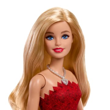 Yakut Kırmızısı Elbisesi Ve Aksesuarları Ile Koleksiyona Uygun Barbie Mattel 80. Yıl Dönümü Bebeği - Imagen 2 de 6