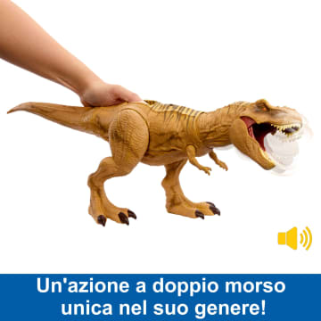 Jurassic World T-Rex Caccia E Divora Personaggio Sonoro
