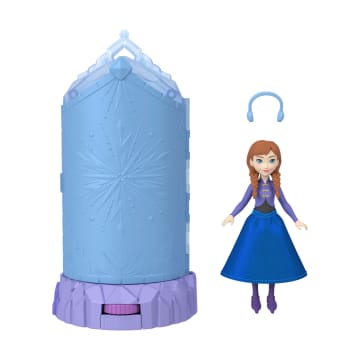 Conjuntos De Juego Giros Y Giros En El Castillo De Hielo De Disney Frozen Con Revelación Giratoria De Muñeca Pequeña (Los Estilos Pueden Variar) - Image 5 of 6